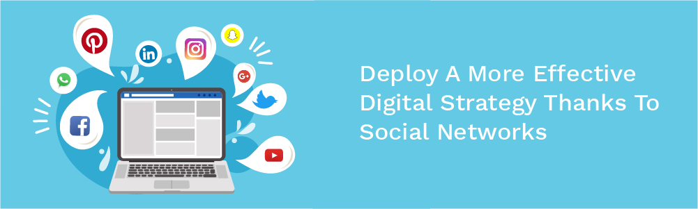 deploy a more effective digital strategy thanks to social networks